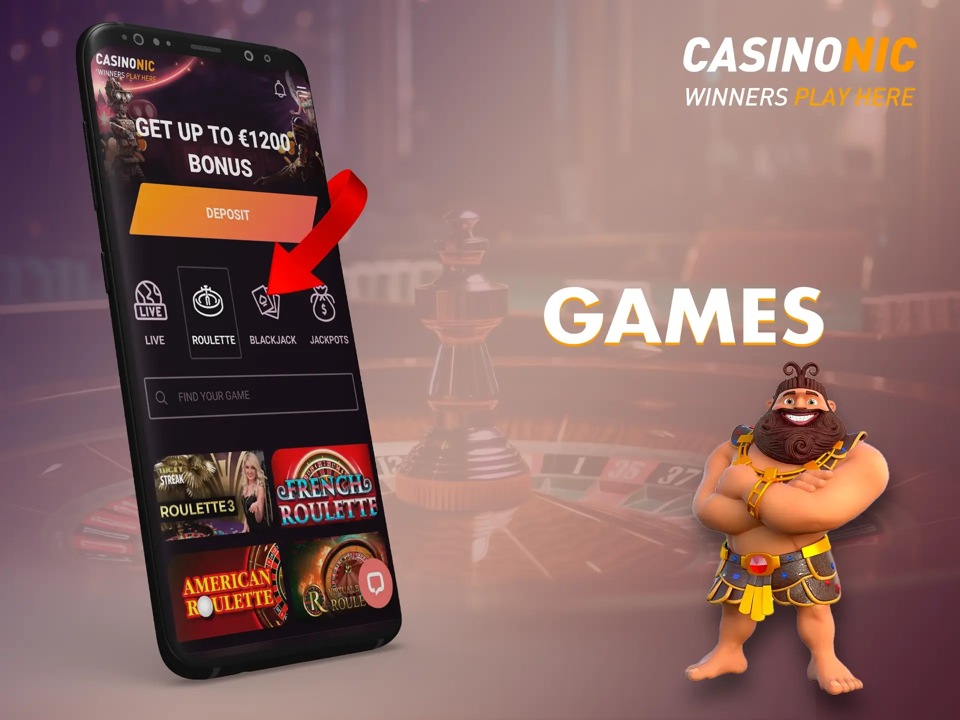 At Casinonic Casino, customers will be able to find any games to suit their tastes.